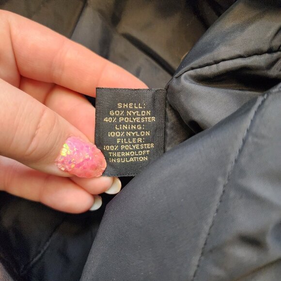 Forecaster of Boston Vintage Coat Jacket XS Hooded Long Brown Pockets Nylon - Picture 7 of 8